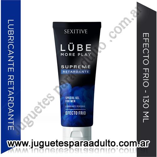 ACEITES Y LUBRICANTES, Lubricantes sexitive, Lubricante lube supreme retardante130ml Aceites y lubricantes, Lubricantes sexitive, Lubricante lube supreme retardante130ml